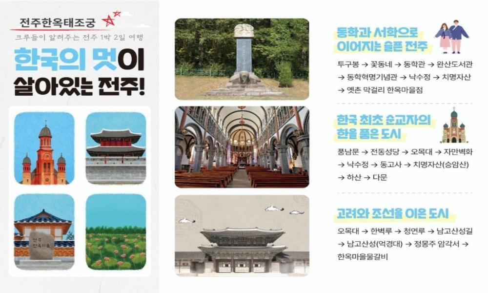 Jeonju Hanok Taejogung Hotel المظهر الخارجي الصورة